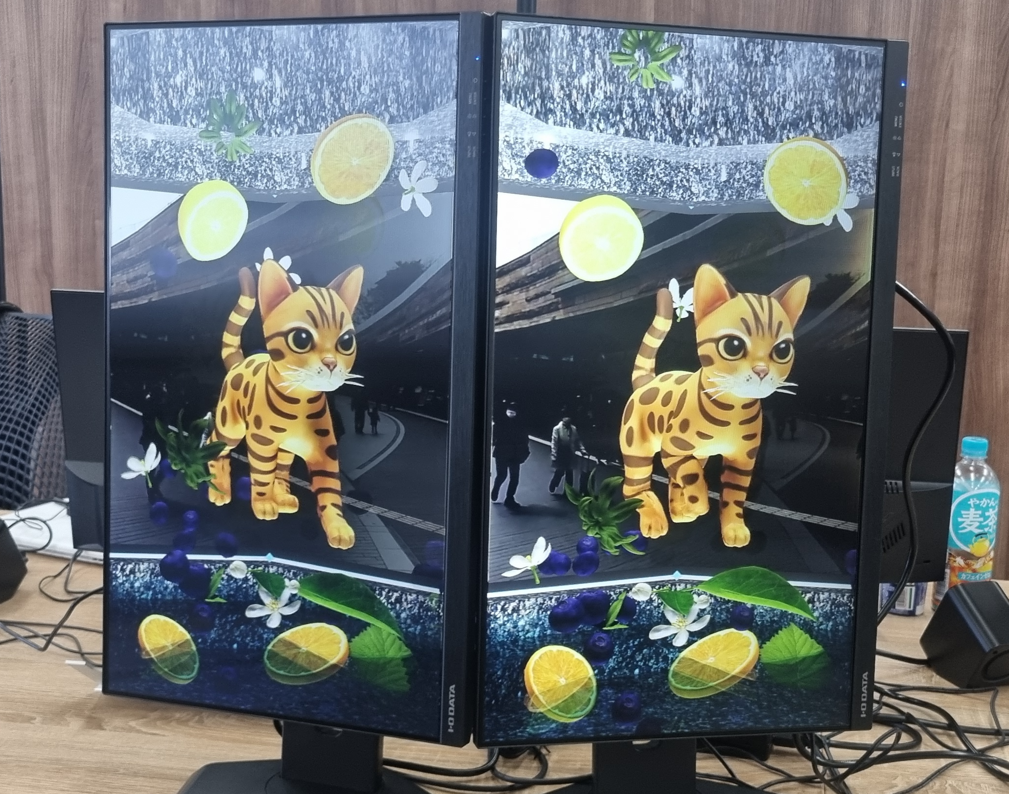 レイガン研究所 × ビーム電子工業 チェンジングディスプレイ